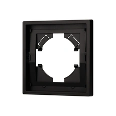 Изображение Рамка пластиковая FRM-TENDO-PL-1-BK (Arlight, Черный матовый)